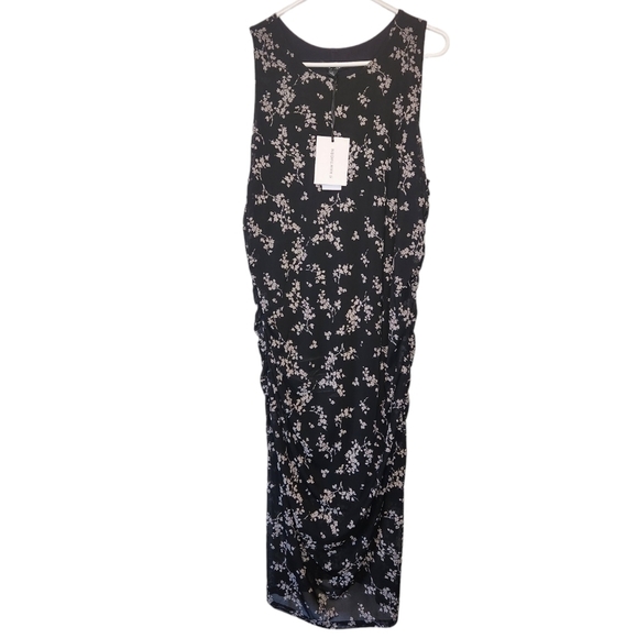 41 Hawthorn Sleeveless Stretch Dress Size 2X Black/white - Picture 1 of 12